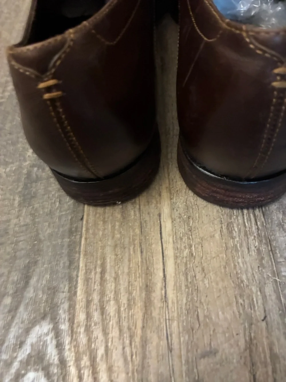 Rockport by Adidas Classic Dark Brown Leather Men's Tie Oxfords Size 11 Comfy